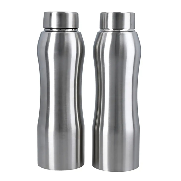 Homesmart Set of 2 Stainless Steel Belly Bottle 1 liter - Picture 5 of 7